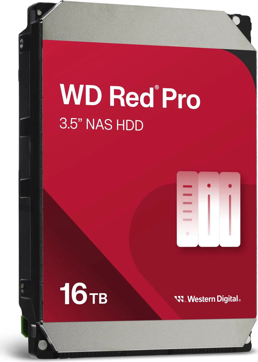 WD Red Pro WD161KFGX 16TB 7200 RPM 512MB Cache SATA 6.0Gb/s 3.5" Internal Hard Drive
