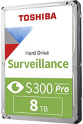 Toshiba S300 Pro HDWT380 8 TB Hard Drive - 3.5" Internal - SATA (SATA/600)