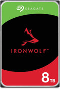 Seagate IronWolf 8TB NAS Internal Hard Drive HDD – 3.5 Inch SATA 6Gb/s 7200 RPM 256MB Cache for RAID Network Attached Storage (used)