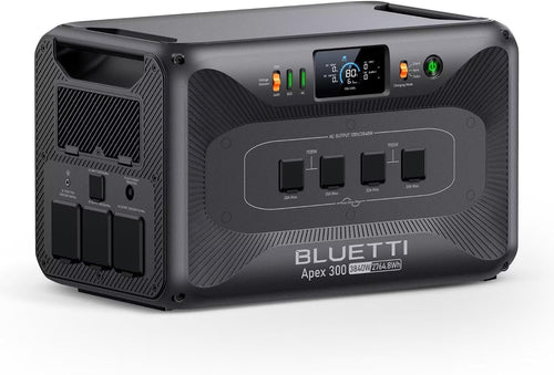 BLUETTI Apex 300 Portable Power Station, 2764.8Wh Solar Generator LFP Battery Backup - UK Standard